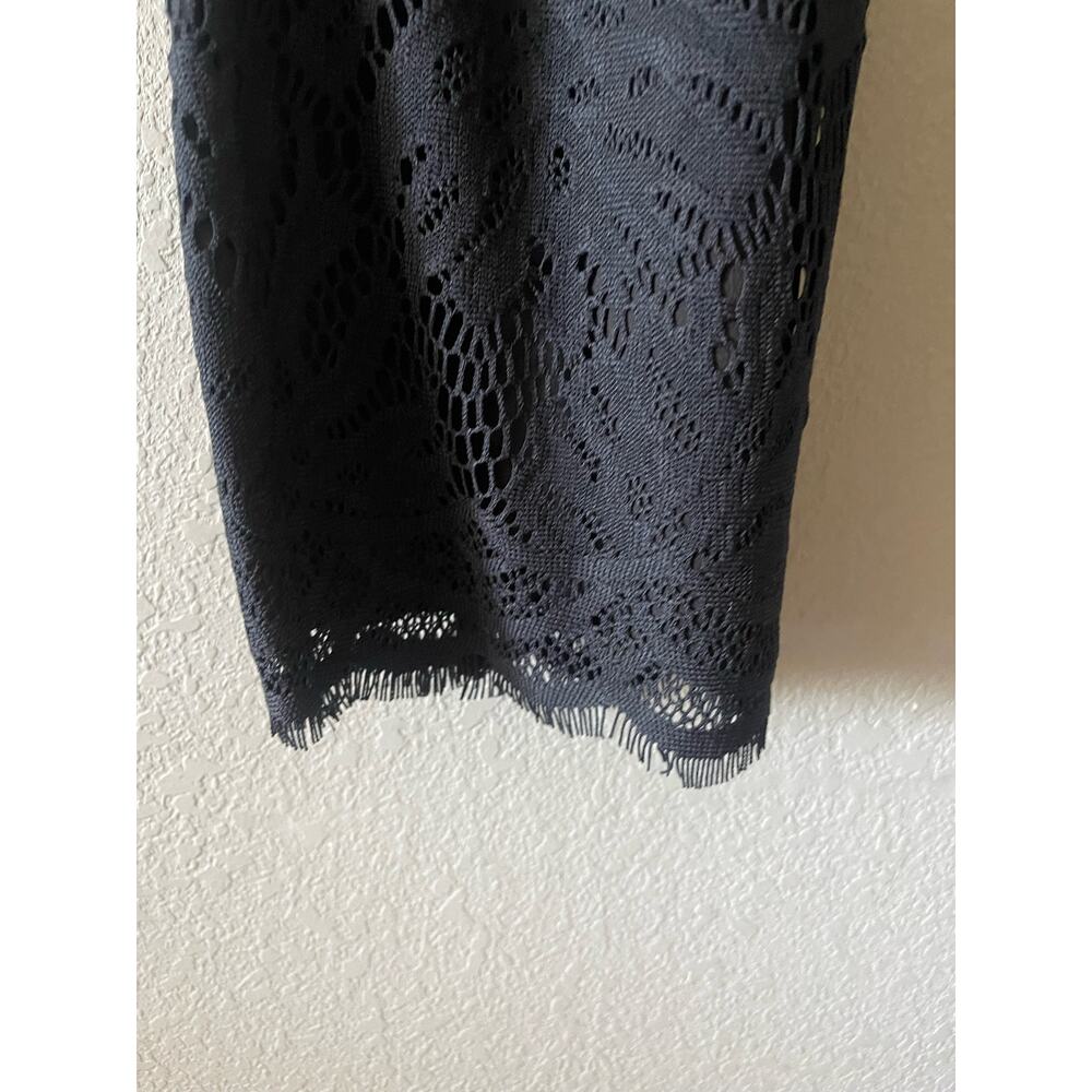 New Navy Blue Lilly Pulitzer Kelly Lace Skinny Ankle Pants - Picture 4 of 6